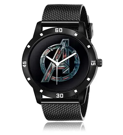 Stylish Pu Analog Watch For Men