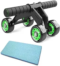 Ab Wheel for Abs Workouts 4 Wheel Abdominal Exercise Core Workouts for Men and Women-thumb1