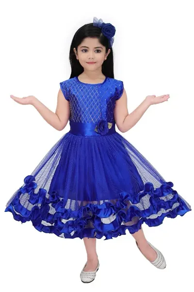 Beautiful Blend Frock For Girls