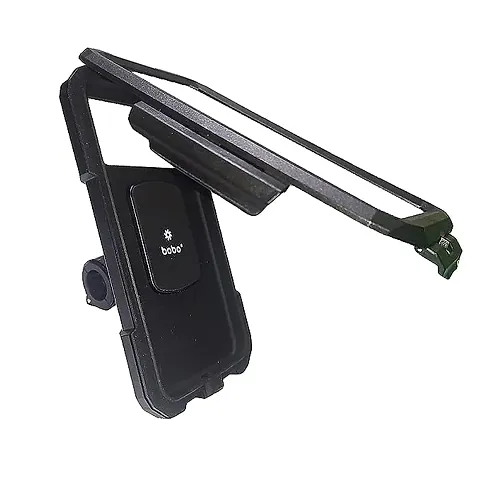 Mount Fully Waterproof Bike/Motorcycle/Scooter Mobile Phone Holder Mount, Ideal For Maps And Gps Navigation