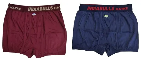 Ganesh Creations Men's Indiabulls Hatke Mini Trunk/Underwear for Men Boys|Men's Underwear (Pack of 2)