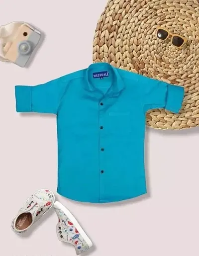 Stylish Solid Shirts For Boys