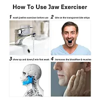 MINNESOTA Clopic Jawline Exerciser Jaw Face, and Neck Exerciser - Define Your Jawline, Slim and Tone Your Face, Look Younger and Healthier - Helps Reduce Stress and Craving Jawline Exerciser Tool Men  Women-thumb1