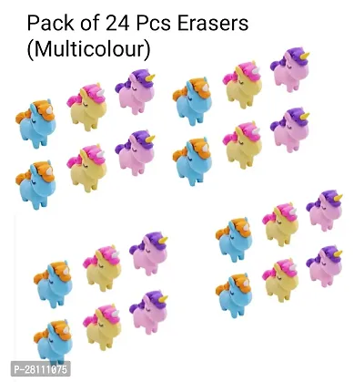 Unicorn Themed Eraser (Pack of 24 Erasers)-thumb0