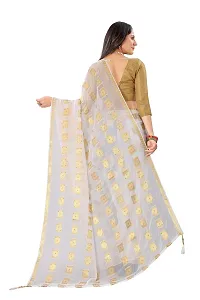 Fancy Chiffon Saree With Blouse Piece For Women-thumb3