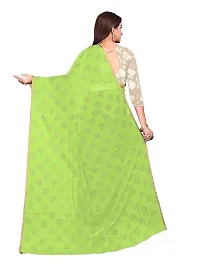 Rhey Classy Women's Chiffon Saree With Unstitched Blouse Piece-thumb3