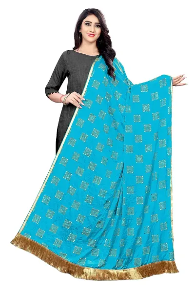 Rhey Printed Chiffon Dupatta