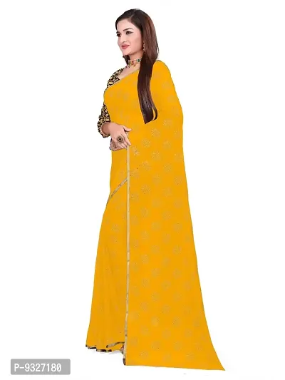 Rhey Chiffon Saree With Unstitched Blouse Piece-thumb2