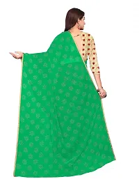 Rhey Beautiful Women's Chiffon Saree With Unstitched Blouse Piece-thumb3