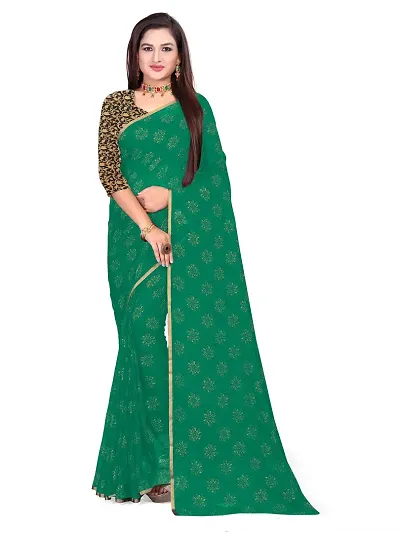 New In Chiffon Sarees 