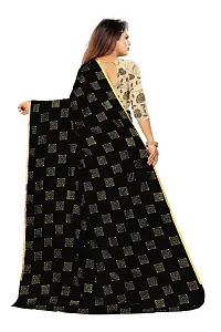 Attractive Art Silk Saree  with Blouse Piece-thumb3