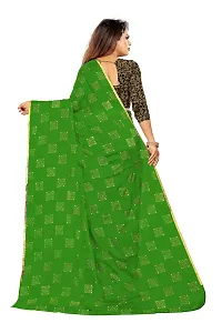 Stylish Chiffon Printed Saree with Blouse-thumb3