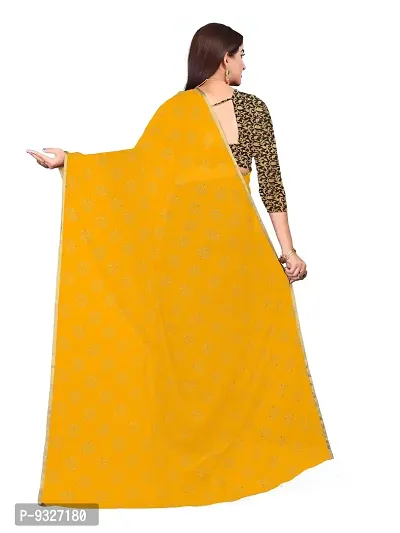 Rhey Chiffon Saree With Unstitched Blouse Piece-thumb4