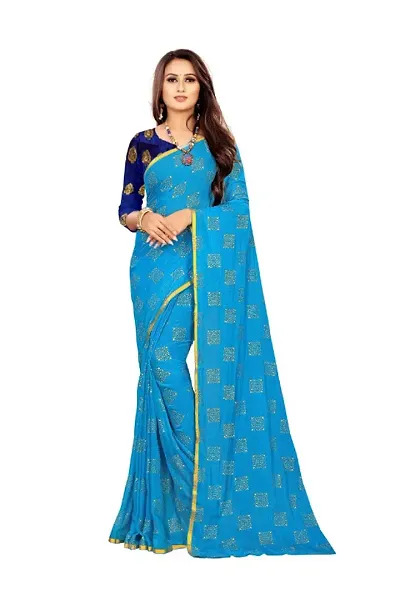 Beautiful Saree with Blouse piece For Women