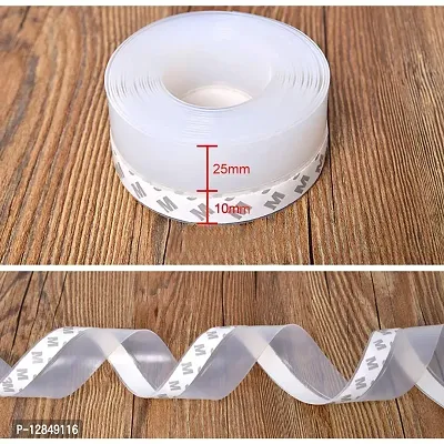 Door Seal Strip Door Seal Tape For Window Sealing Strip Door Bottom Weather Stripping (White )-thumb2