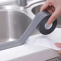 Caulk Strip Self Adhesive Tape, Waterproof Oil Proof Wall Sealing Tape For Kitchen Bathroom Sink Shower Toilet Wall Edge Protector Floor Marking (Multi Color)(Plain)-thumb4