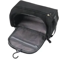 Bathroom/Travel/Toiletry/Shaving and Makeup/Cosmetic Hanging Bag Travel Toiletry Kit  (Black)-thumb1