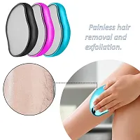 Reusable Crystal Hair Remover Epilator Magic Painless Exfoliation Hair Removal  Crystal Hair Eraser for Women and Men, Magic Crystal Hair Remover ( multicolor ) ( pack of 1 )-thumb1