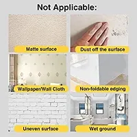 Tile tape gap sealing for floor tape waterproof, gold tile tape for walls strip stickers for flooring,Self-Adhesive sticker (Gold, 50 * 1cm)-thumb2