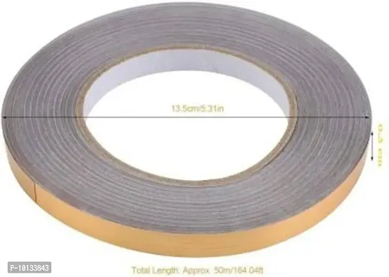 Tile tape gap sealing for floor tape waterproof, gold tile tape for walls strip stickers for flooring,Self-Adhesive sticker (Gold, 50 * 1cm)-thumb5