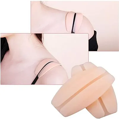 Womens Silicone Bra Strap Pain Relief Cushions Pad Holder Non-Slip Shoulder