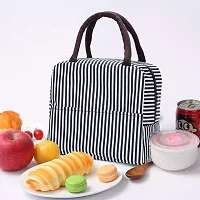 Lunch Bag Simple Waterproof Insulated Tote Bag Adult Lunch Tote Bag Waterproof Lunch Bag  (Brown 2 L )-thumb2