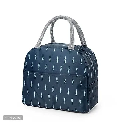 Travel Lunch / Tiffin / Storage Bag for Office, College  School Polyester Blue) Waterproof Lunch Bag  (Blue,-thumb0