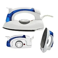 Handy Travel Iron with Steamer is your best choice for business trip, travelling. Mini iron is also suitable for students. Lightweight and portable, very easy to use. 3 grades for temperature adjustab-thumb1