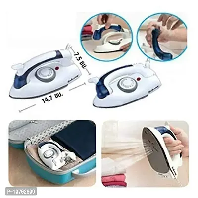 Handy Travel Iron with Steamer is your best choice for business trip, travelling. Mini iron is also suitable for students. Lightweight and portable, very easy to use. Take this iron travel around with-thumb3