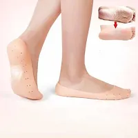 Anti Crack Full Length Silicon Foot Protector Moisturizing Socks Gel pad-thumb1