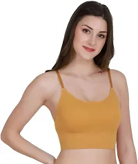 Sports Bra Combo Pack of 3 New Stylish Women Short Bralette Sports Gyming Running Bra-thumb1