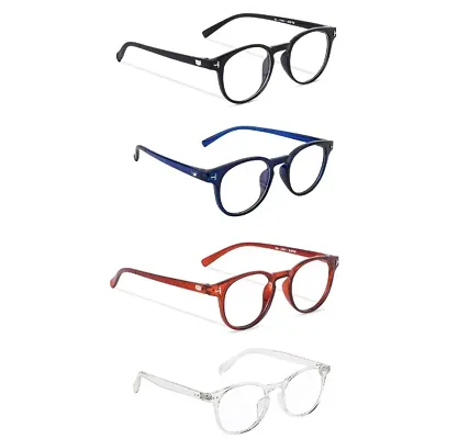 Pc Star Latest Stylish Round Frames For Mens And Womens Pack Of 4