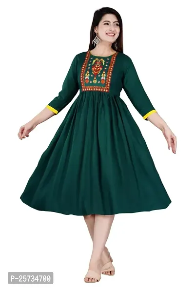 Treanding Embroided Kurti for Women and Girls