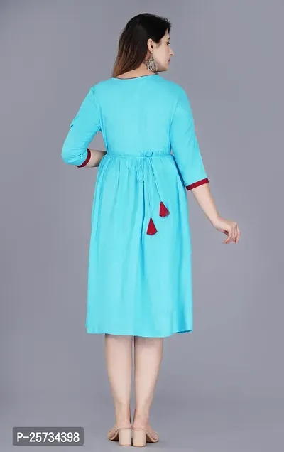 Treanding Embroided Kurti for Women and Girls-thumb5