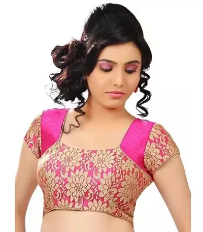 Elegant Art Silk Stitched Blouses 