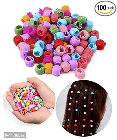Dripta Plastic Hair Claw Clip/ Beats for Girls  Women Small Size Multicolor Pack Of 100