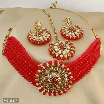 Women Twinkling Glittering Jewellery Sets-thumb0