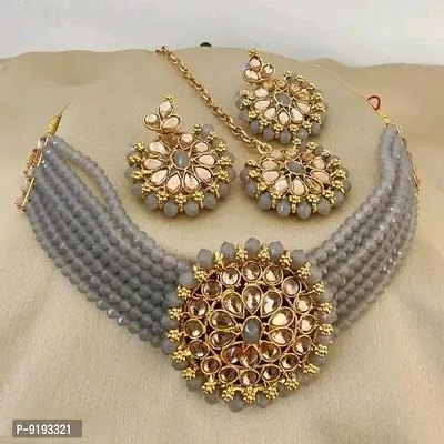 Women Twinkling Glittering Jewellery Sets-thumb0