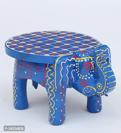 wooden elephant stool