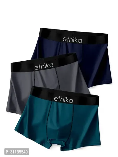 Ethika Anti Bacterial Micromodal Airsoft Trunk -(Pack of 3)