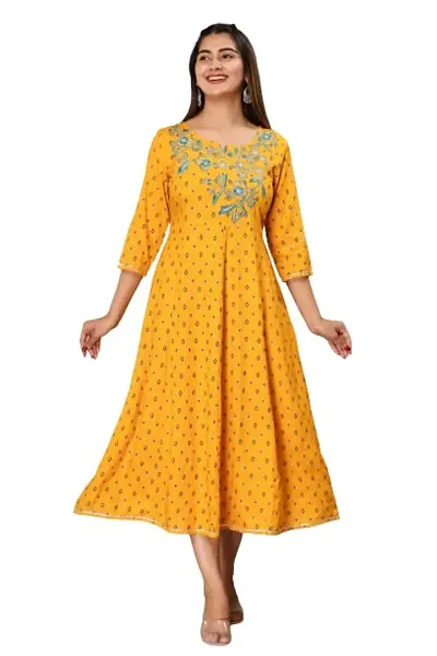 Stylish Fancy Rayon Kurta For Women