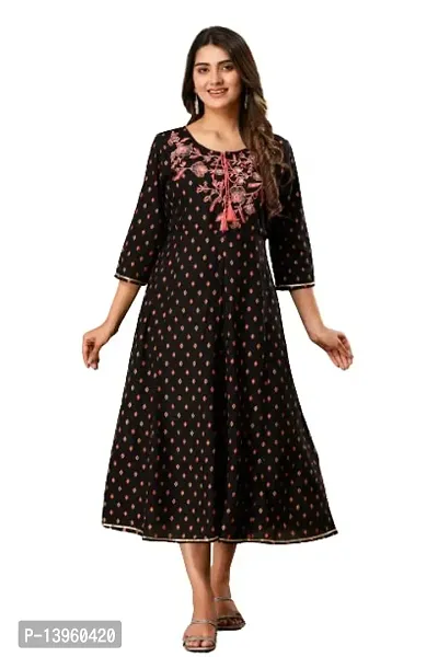 Stylish Fancy Rayon Kurta For Women-thumb0