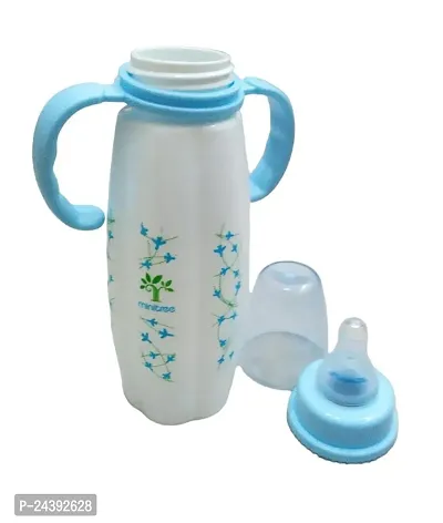 Feeding Bottle with Eazy-Flow Technology, Anti-Colic ,Anti Slip, BPA-Free Baby Feeding Bottle for Babies  Toddlers(Random-color, 270ML