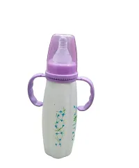 Feeding Bottle with Eazy-Flow Technology, Anti-Colic ,Anti Slip, BPA-Free Baby Feeding Bottle for Babies  Toddlers(Random-color, 270ML-thumb1