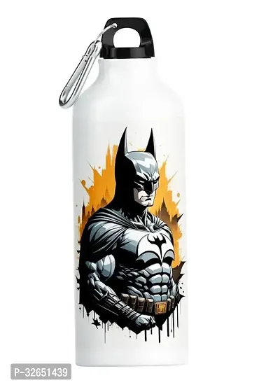 Useful Aluminium Printed Sipper Water Bottle- 600 ml