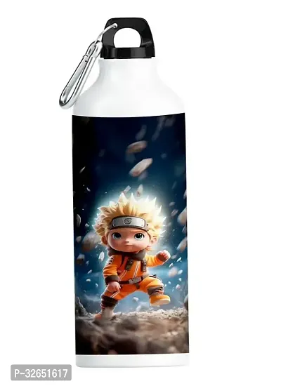 Useful Aluminium Printed Sipper Water Bottle- 600 ml-thumb0