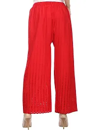 HRIKSHIKA FASHION Designer Palazzo for Women Red-thumb1