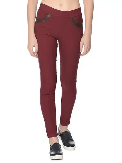 HRIKSHIKA FASHION Designer Female Cotton Jeggings