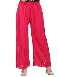 HRIKSHIKA FASHION Designer Palazzo for Women Pink-thumb1