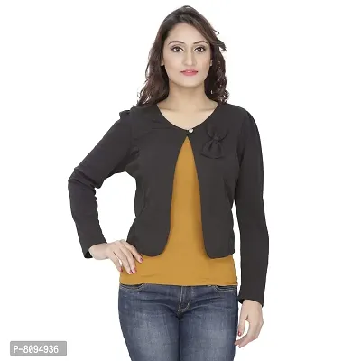 HRIKSHIKA FASHION Women's Polyester Blend Round Neck Sweater-thumb0